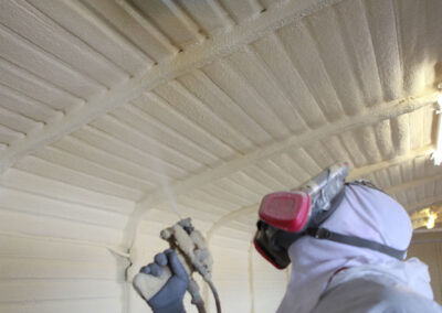 Spray Foam Insulation in Metal Buildings in Clovis